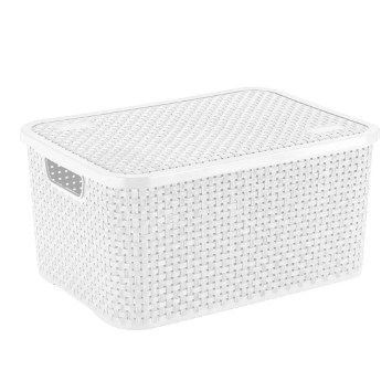 Cesto Organizador Rattan 35 Litros